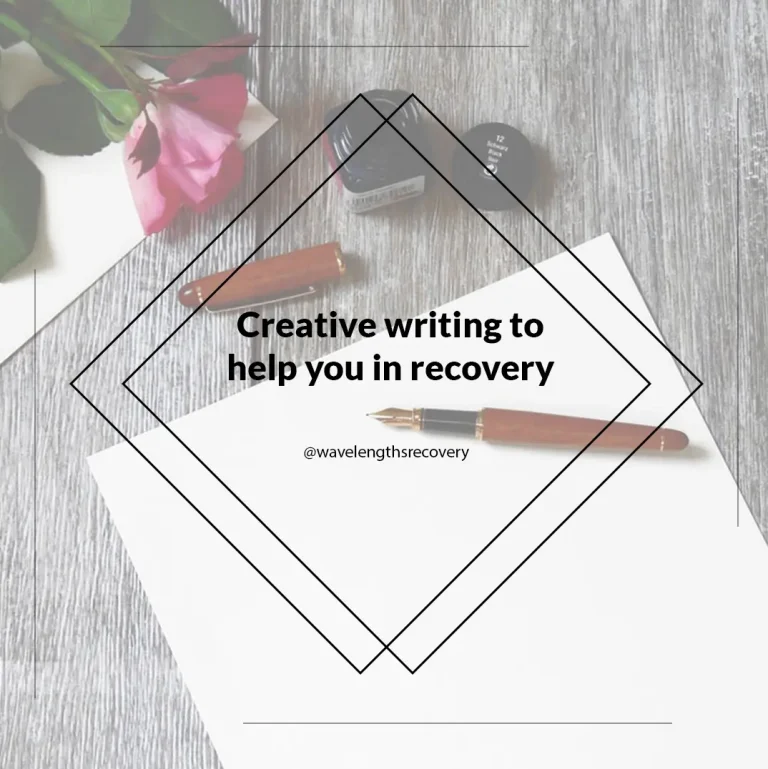 creative writing to help you in recovery